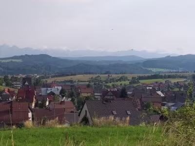 Działka budowlana z panoramicznym widokiem na okolicę i Tatry