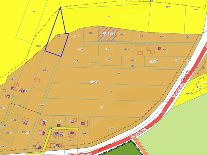Działka budowlana 3000 m² – Kazuń Bielany, blisko Warszawy