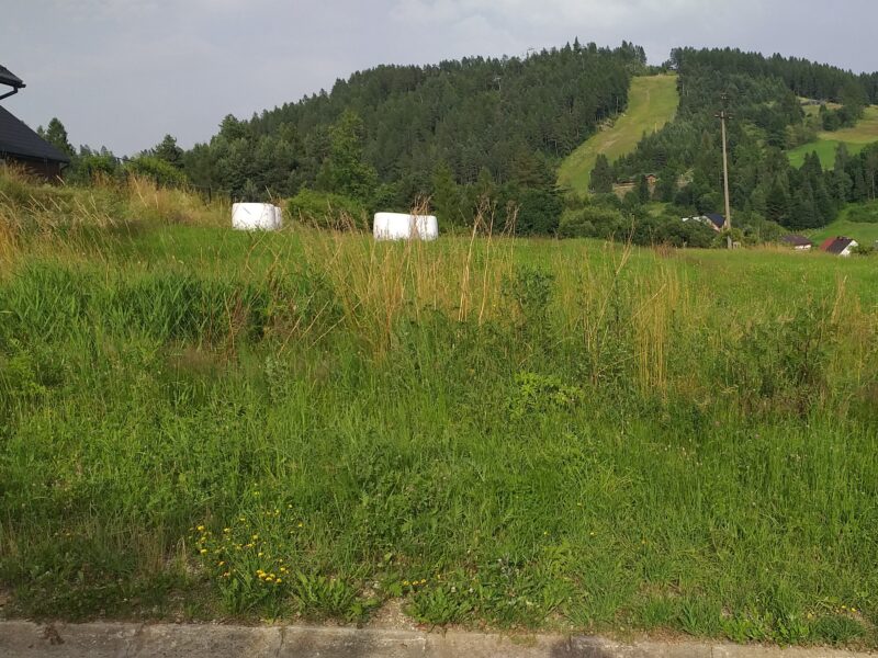 Działka budowlana z panoramicznym widokiem na okolicę i Tatry