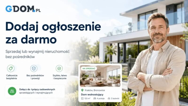 ogłoszenia nieruchomości za darmo