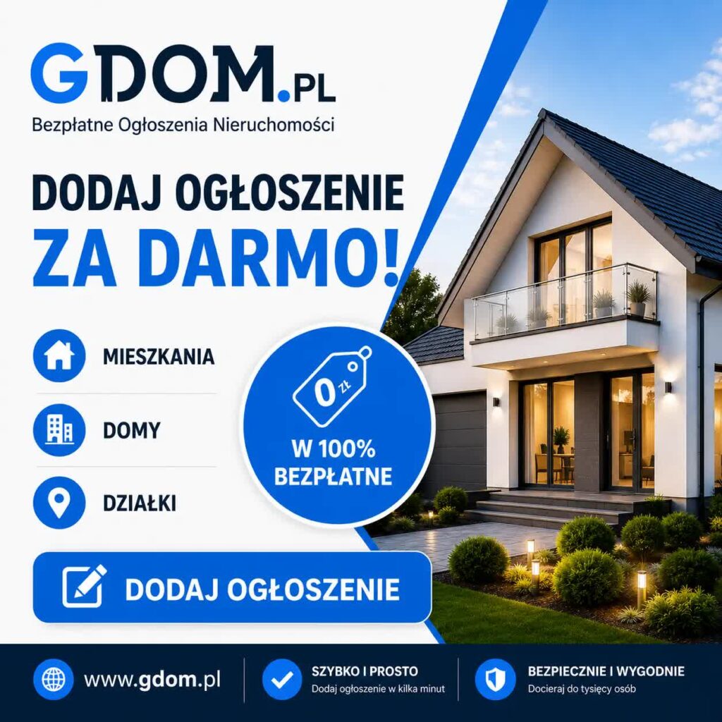 Ogłoszenia Nieruchomości za Darmo – Domy i Mieszkania na Sprzedaż bez Pośredników | GDOM.pl 2 Mieszkania i Domy na Sprzedaz bez Posrednikow