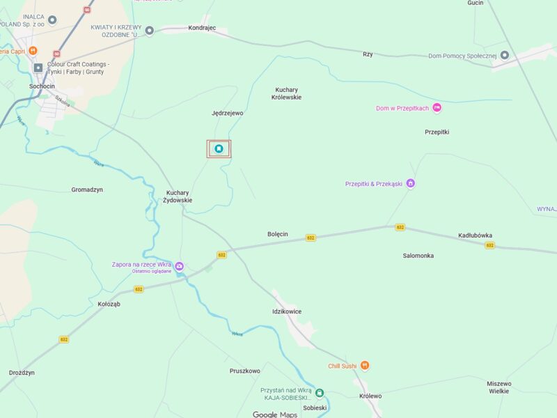 Działka 2000 m² rekreacyjna z MPZP – możliwość budowy domu