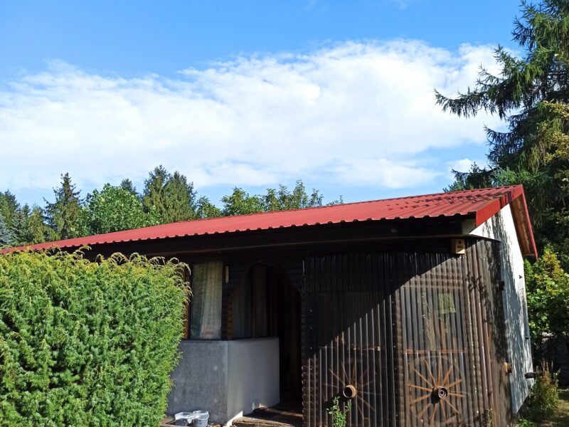 Słoneczna działka 800m² / ROD Elektron Szczaki