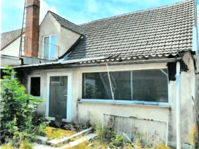 Działka 630 m² z domem (115 m²) – Schwedt/Oder | Wszystkie media przy granicy!