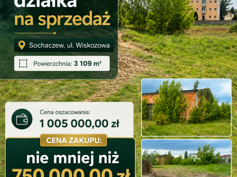 Zarządca sprzeda działkę przemysłową