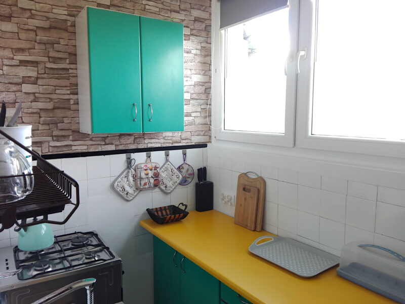 Mieszkanie dwupokojowe z loggią (4 piętro/pokoje rozkładowe/40 m²)