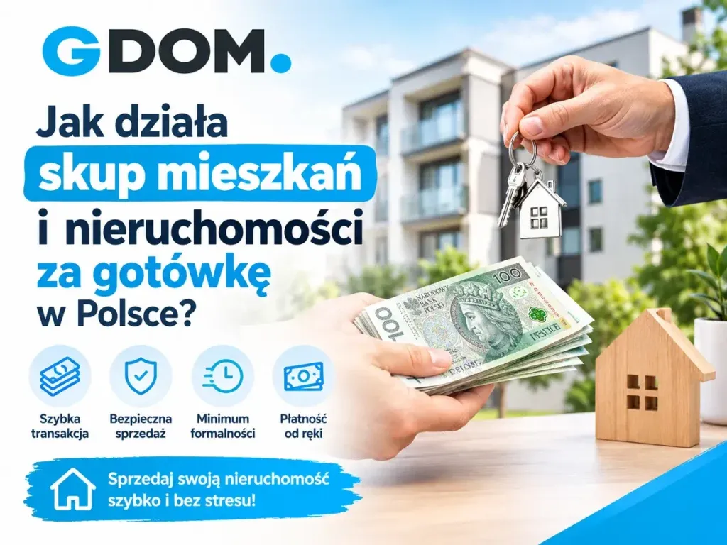 Jak działa skup mieszkań za gotówkę w Polsce