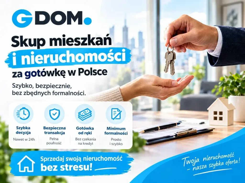 Jak działa skup nieruchomości za gotówkę