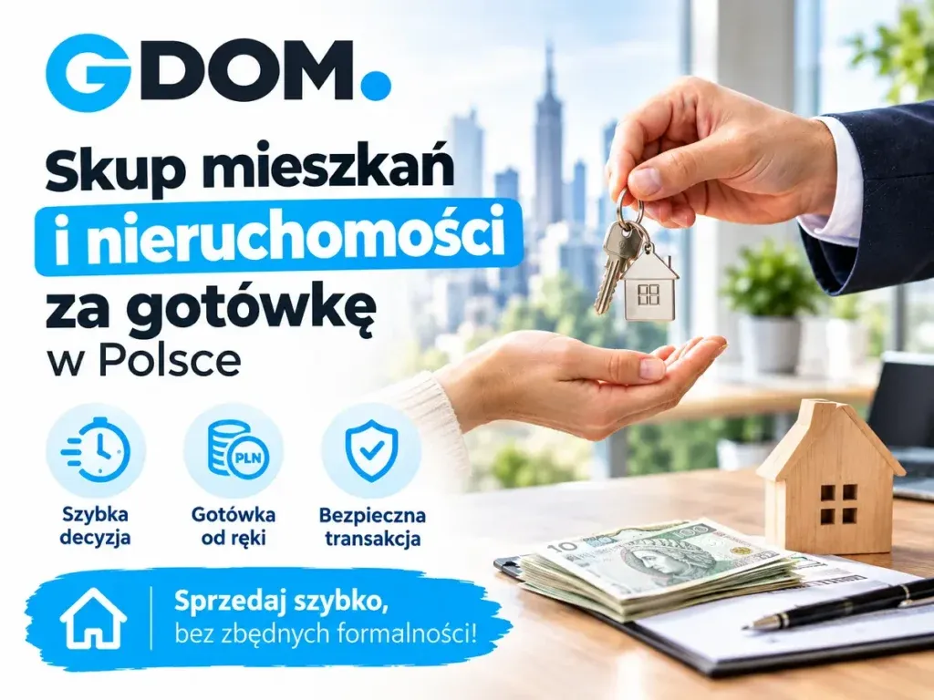 Jak działa skup nieruchomości za gotówkę w Polsce
