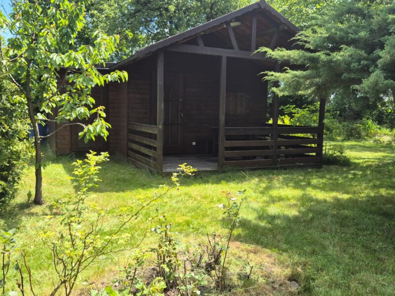 Ogródek działkowy ROD Ziemięcice - 675 m², ocieplony domek, w pełni wyposażony.