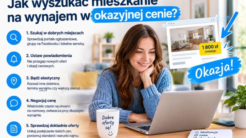 Jak wyszukać mieszkanie na wynajem w okazyjnej cenie?