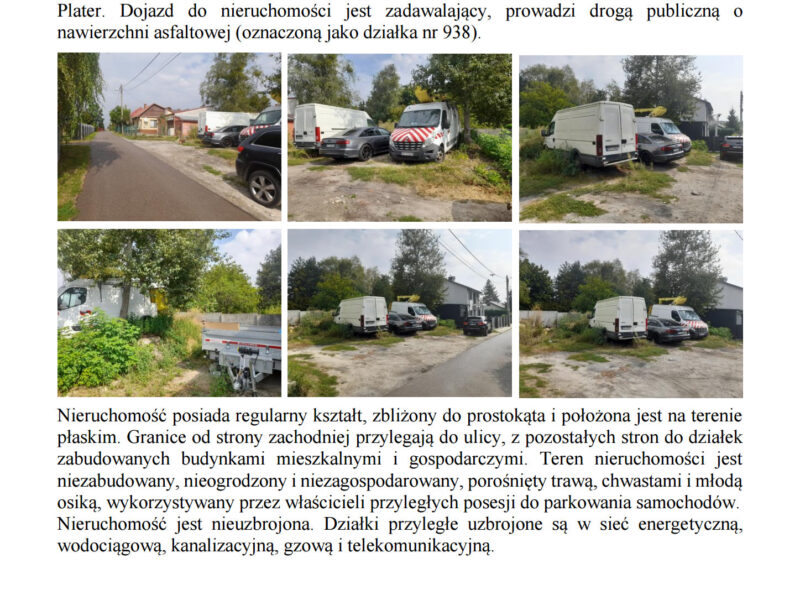 Syndyk sprzeda udziały w grunatach Jastkowice - Stalowa Wola