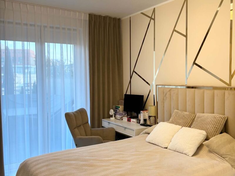 2-pokojowe mieszkanie do wynajęcia (45m2)+ ogródek (30m2)- Budki Szczęśliwickie, Warszawa (Włochy)