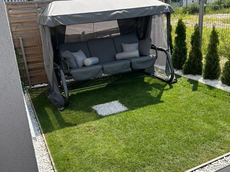 2-pokojowe mieszkanie do wynajęcia (45m2)+ ogródek (30m2)- Budki Szczęśliwickie, Warszawa (Włochy)